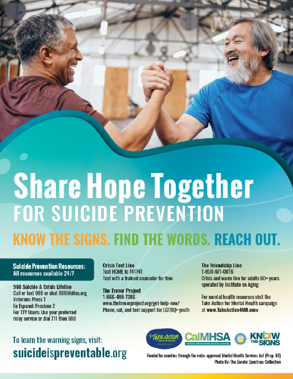 Share Hope Together For Suicide Prevention