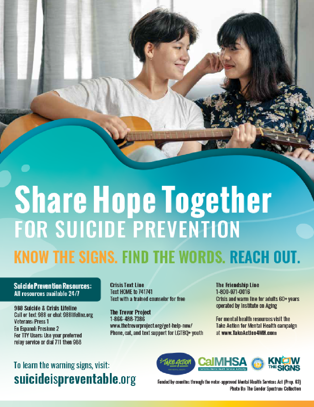 Share Hope Together For Suicide Prevention