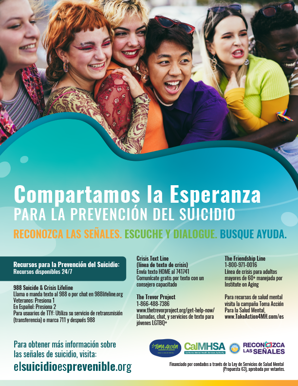 Compartamos la Esperanza para la prevención del suicidio