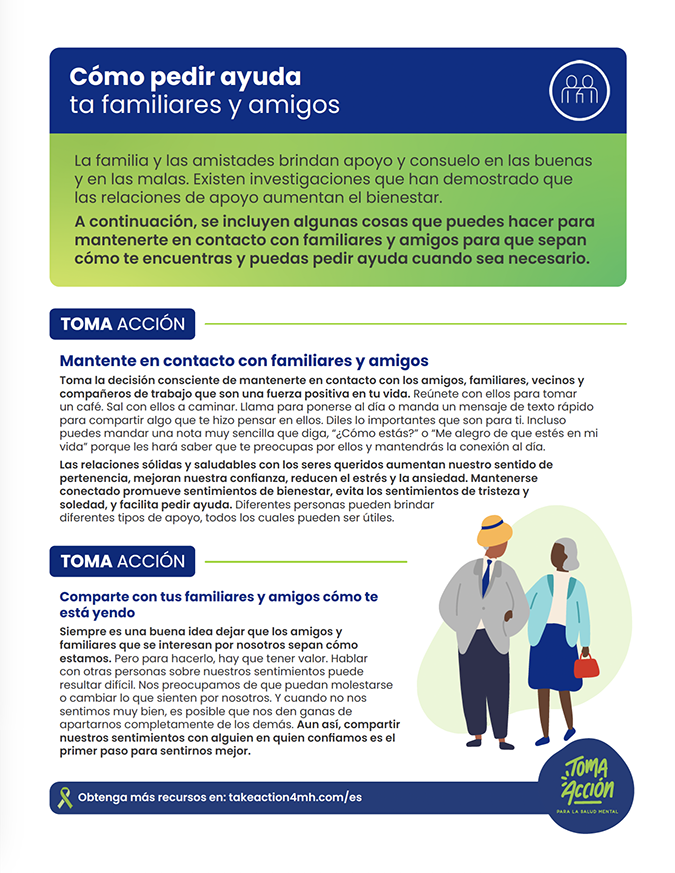 Como pedir ayuda to familiares y amigos