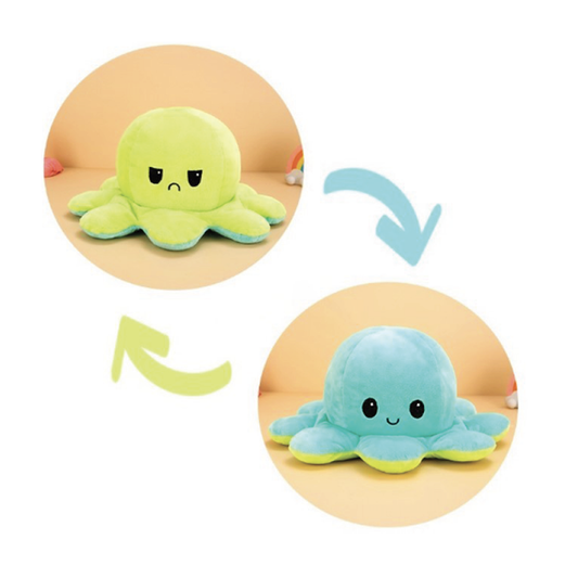 Reversible Octopush Plush Toy!
