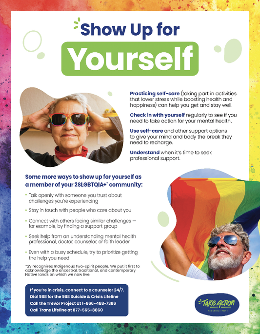 Showing Up for Yourself and Your 2SLGBTQIA+ Community - Adults and Older Adults