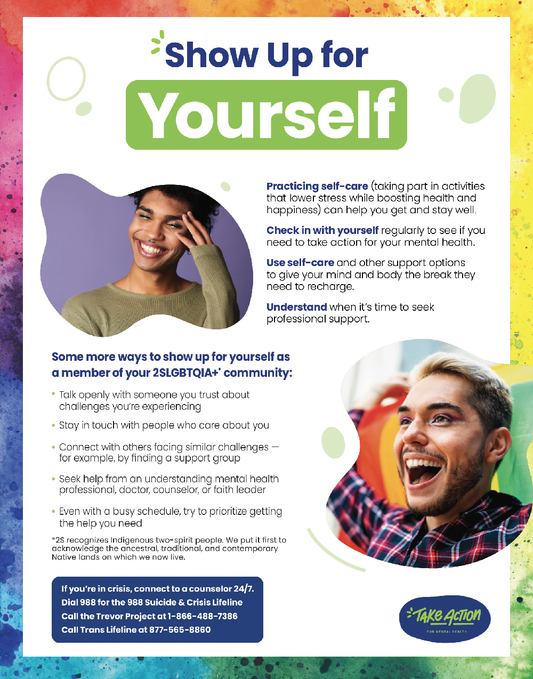 Showing Up for Yourself and Your 2SLGBTQIA+ Community - Youth and Young Adults