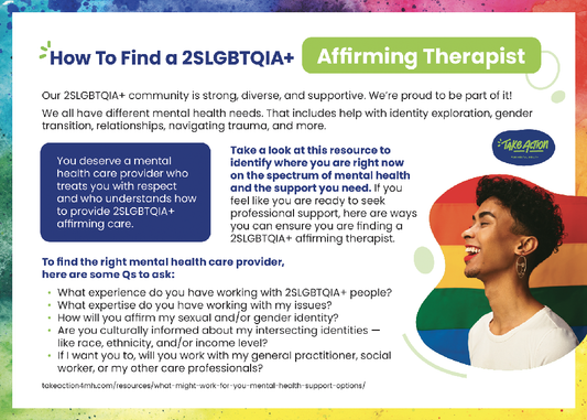 How to Find a 2SLGBTQIA+ Affirming Therapist