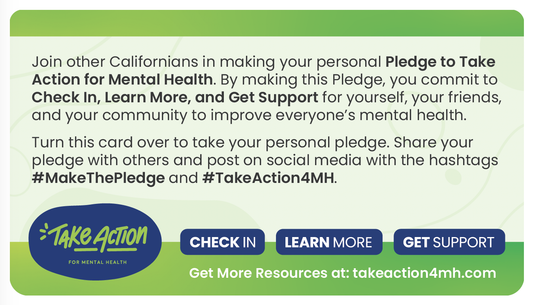 Pocket Card - Take Action Pledge