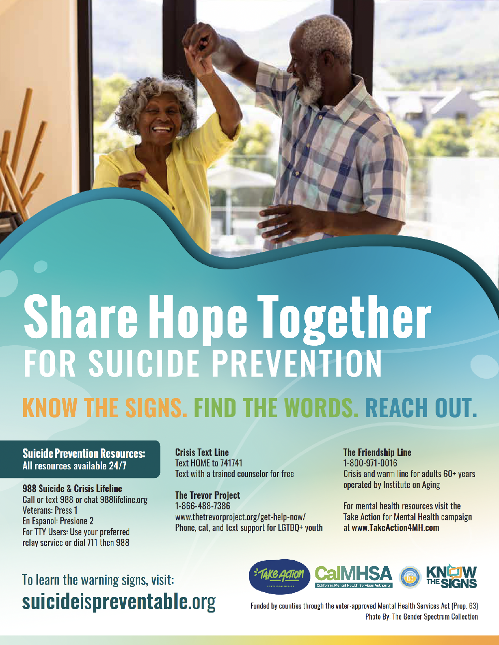 Share Hope Together For Suicide Prevention