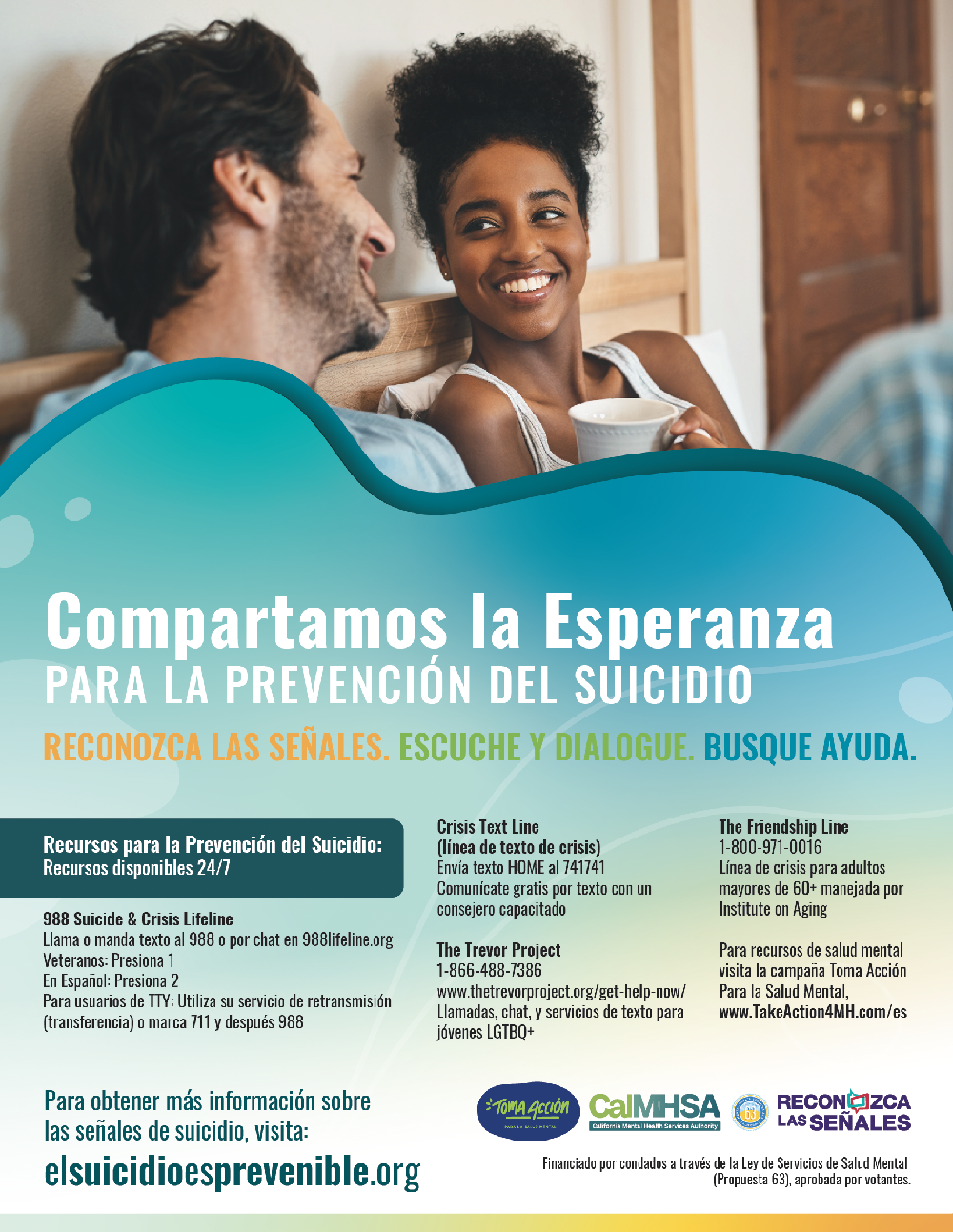 Comartamos la Esperanza para la prevención del suicidio