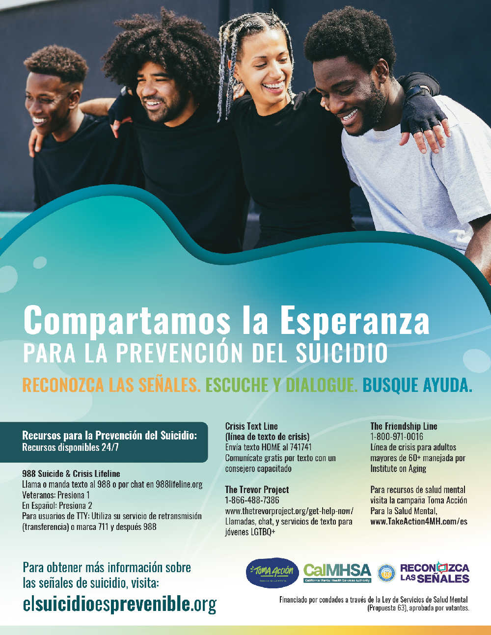 Compartamos la Esperanza para la prevención del suicidio